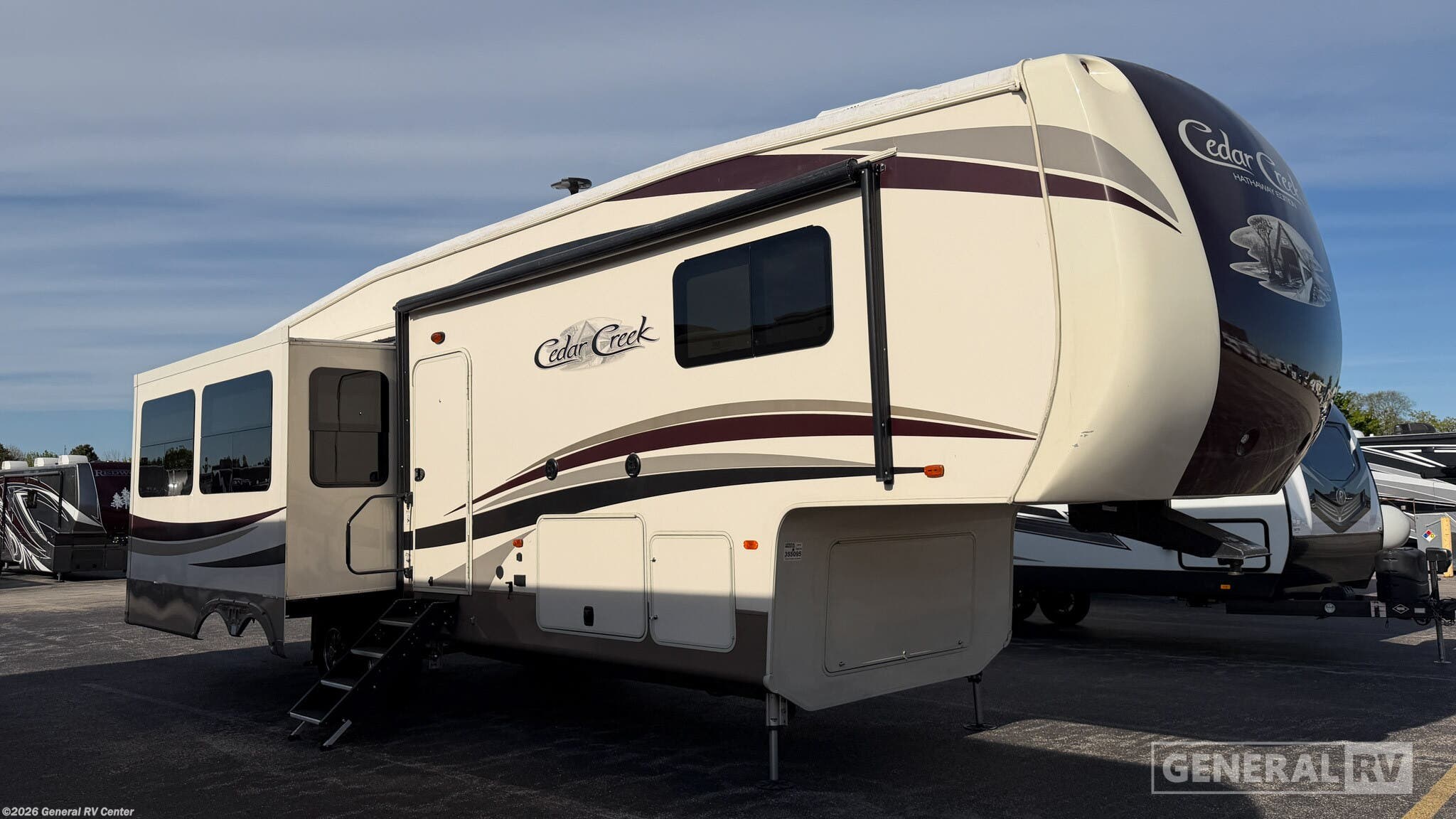 Used 2018 Forest River Cedar Creek Hathaway Edition 34RL2 available in Huntley, Illinois