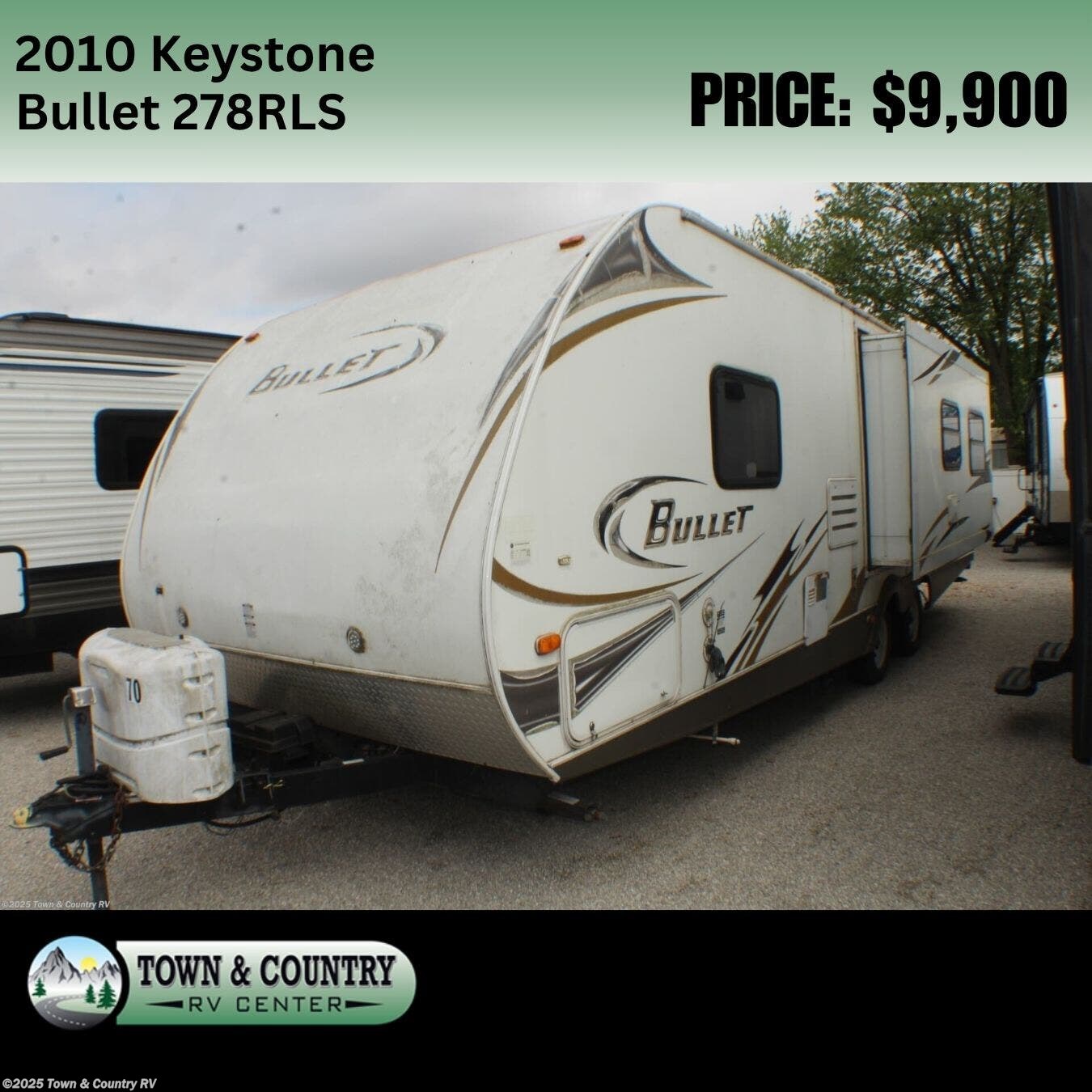 Used 2010 Keystone Bullet 278RLS available in Clyde, Ohio
