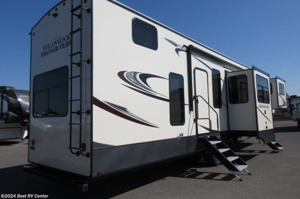 Fifth Wheel - 2020 Forest River Wildwood Heritage Glen 378FL | TrailersUSA 2020 Forest River Wildwood Heritage Glen 378fl