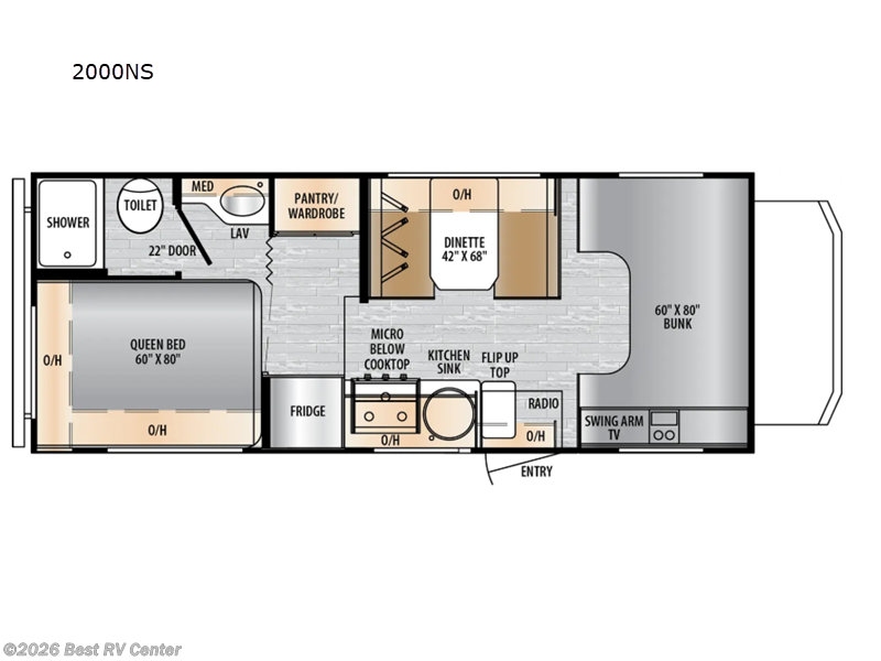 New 2026 East to West Entrada 2000NS available in Turlock, California
