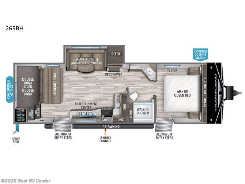 Used 2022 Grand Design Transcend Xplor 265BH available in Turlock, California