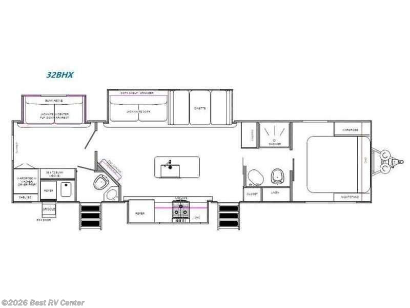 New 2027 Forest River Cherokee ALPHA WOLD 32BHX-L available in Turlock, California