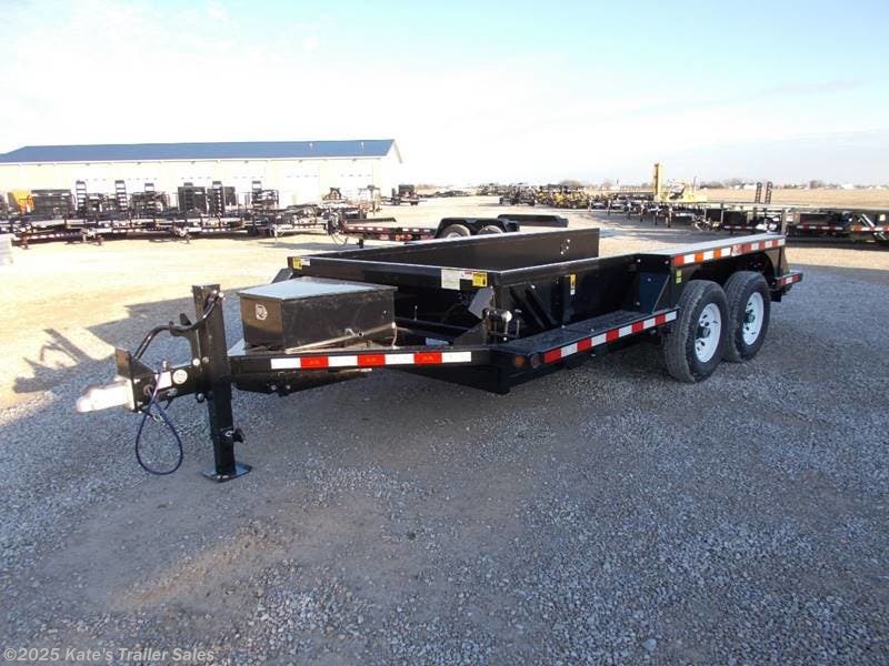 Utility Trailer 2020 Behnke BB Trailers 14' Tandem Axle Drop Down