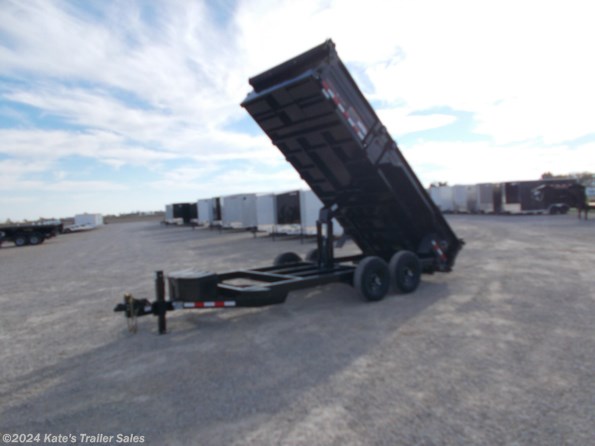 2022 Midsota HV 16' Dump Trailer 82X16' 7Ga Floor Hydraulic Jack available in Arthur, IL