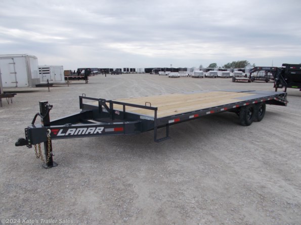 2022 Lamar 102X24' Deckover Trailer Flatbed Equipment available in Arthur, IL