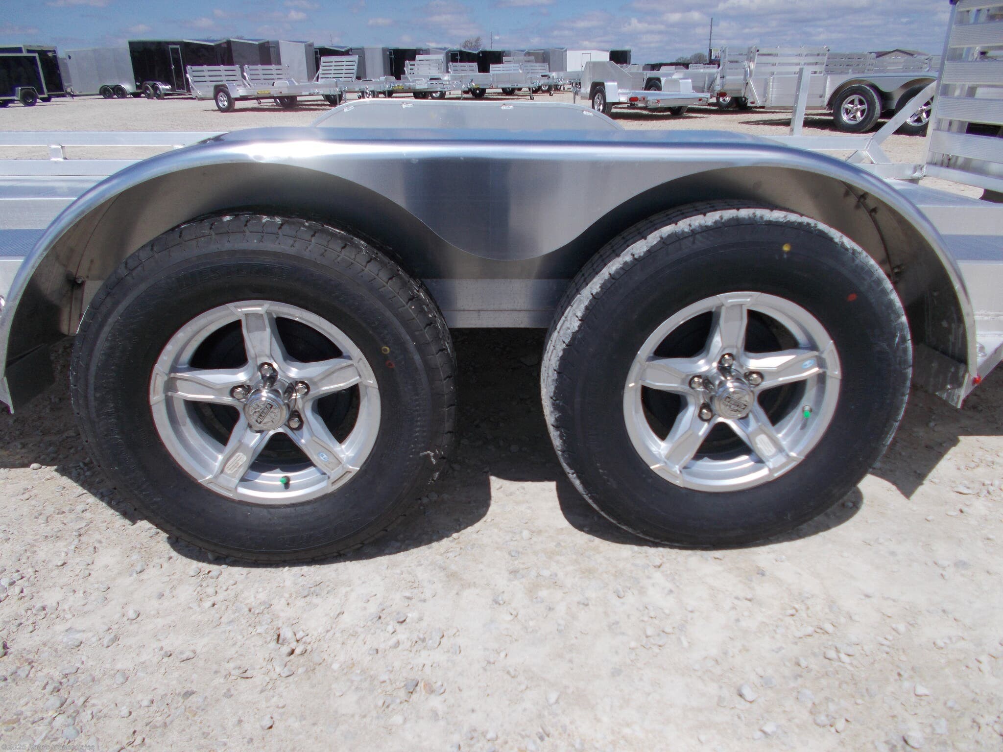 6x14 Utility Trailer for sale New Aluma 7814BT 14' Tandem Axle