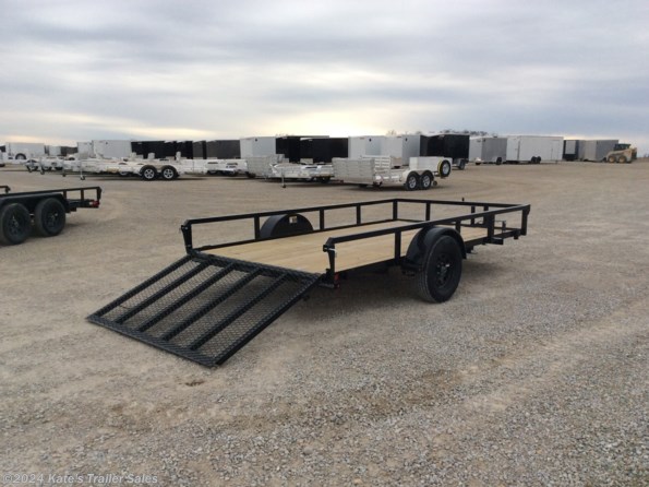 2023 H&H 12' Utility Trailer 76X12 available in Arthur, IL