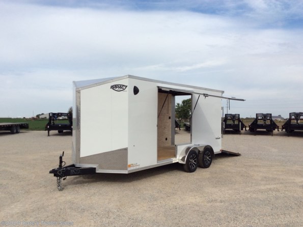 2023 Impact Trailers 7X16 Enclosed Cargo Trailer 12'' Add Height available in Arthur, IL