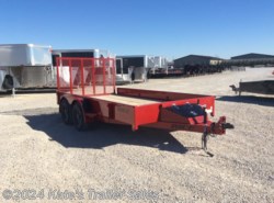 2024 Rice Trailers Tandem Stealth 82X14 Solid Side Tandem Axle w Toolbox