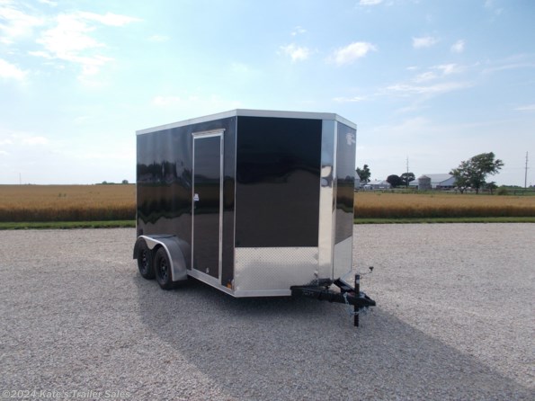 2024 Cross Trailers 7X12' Enclosed Cargo Trailer 12"+Tall Spare+Mount available in Arthur, IL