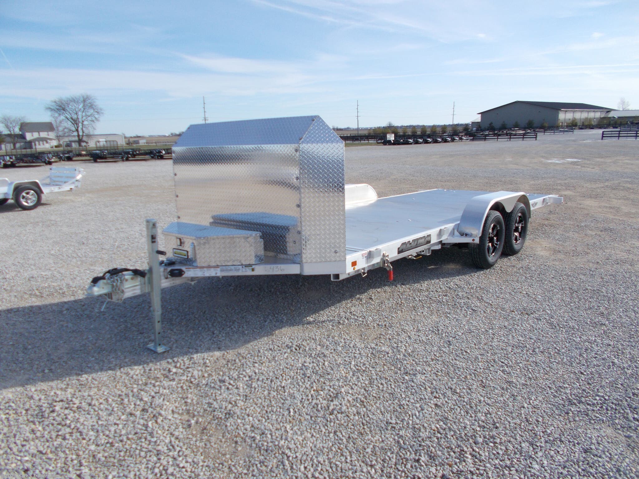 6x18 Tilt Deck Trailer for sale | New Aluma 8218ANV-TILT-TA 18 ...