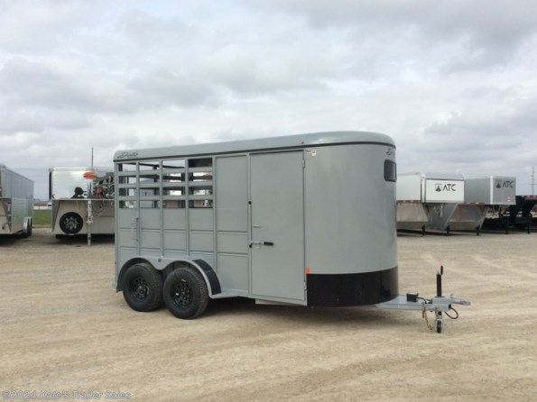 2024 Delta 14FT 2 Horse Trailer available in Arthur, IL