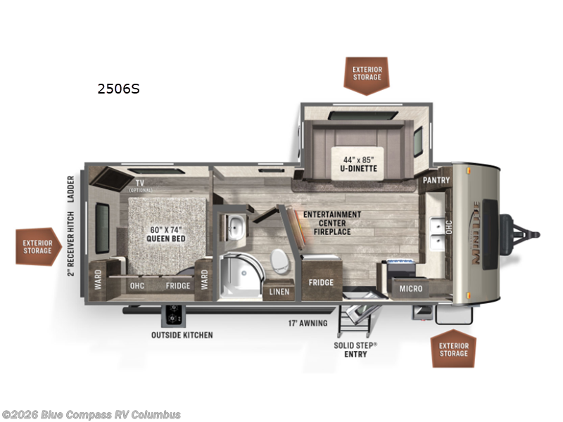 Used 2022 Forest River Rockwood Mini Lite 2506S available in Delaware, Ohio