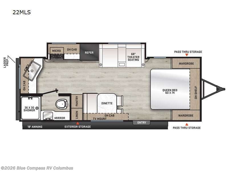 Used 2024 Forest River Aurora Light 22MLS available in Delaware, Ohio
