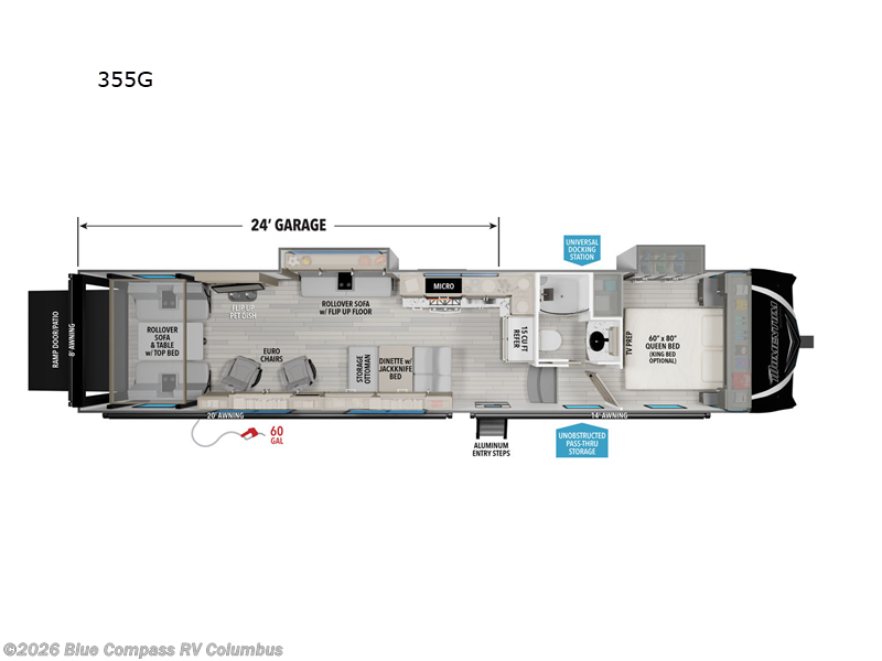 Used 2024 Grand Design Momentum G-Class 355G available in Delaware, Ohio