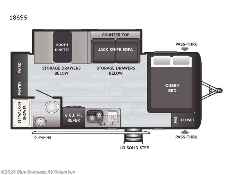 Used 2021 Keystone Hideout Single Axle 186SS available in Delaware, Ohio
