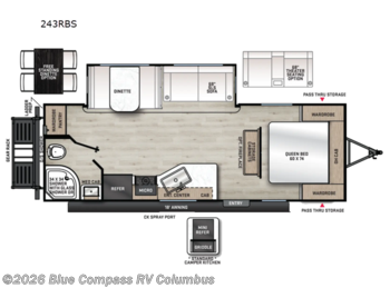 Used 2025 Coachmen Catalina Legacy Edition 243RBS available in Delaware, Ohio