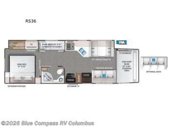 Used 2024 Thor Motor Coach Omni RS36 available in Delaware, Ohio