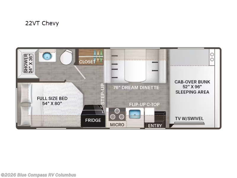 Used 2025 Thor Motor Coach Geneva 22VT Chevy available in Delaware, Ohio