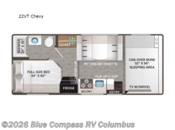 Used 2025 Thor Motor Coach Geneva 22VT Chevy available in Delaware, Ohio