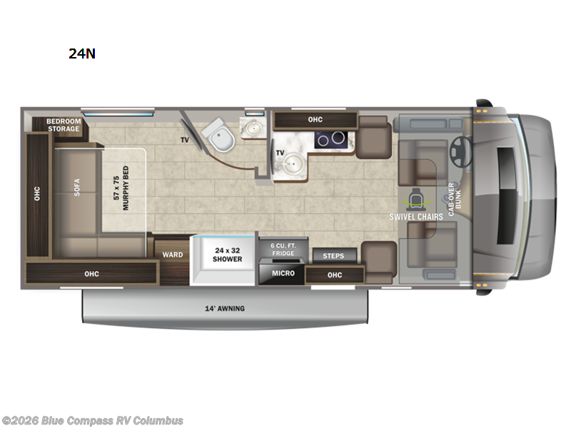 Used 2022 Entegra Coach Qwest 24N available in Delaware, Ohio