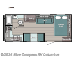 Used 2022 Gulf Stream Ameri-Lite Super Lite 199RK available in Delaware, Ohio