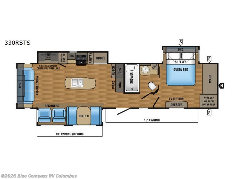 Used 2017 Jayco Eagle 330RSTS available in Delaware, Ohio