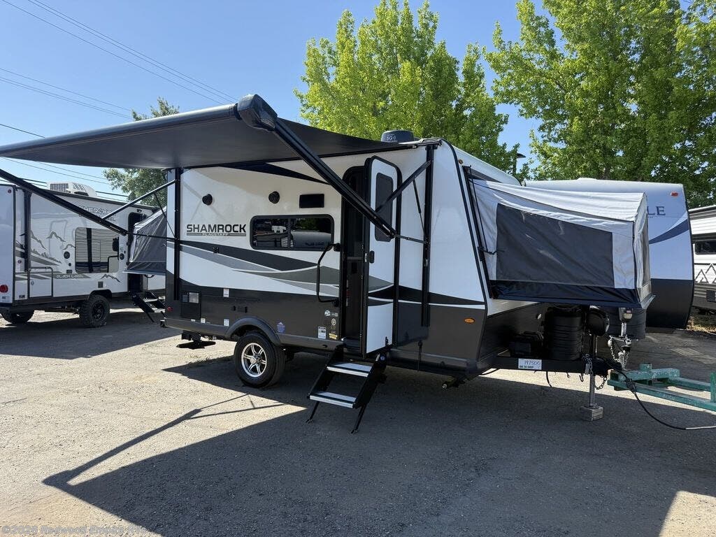 New 2025  Forest River Flagstaff Shamrock 17E by Forest River from Redwood Empire RVs in Ukiah, CA