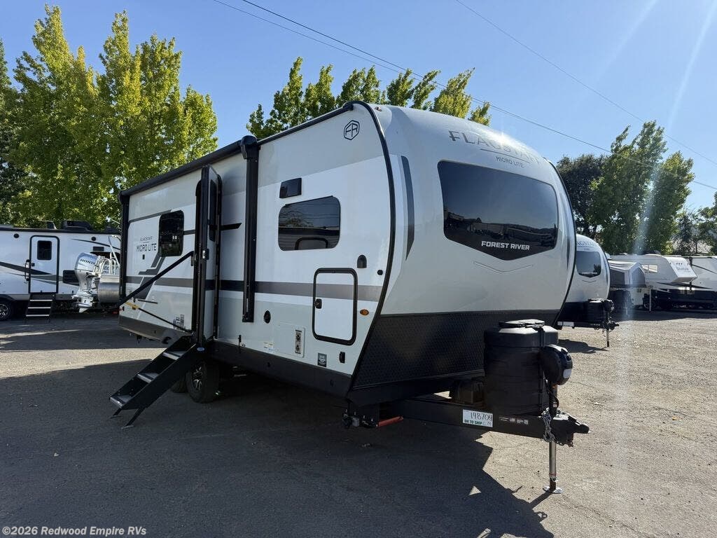New 2026  Forest River Flagstaff Micro Lite 25MBR by Forest River from Redwood Empire RVs in Ukiah, CA
