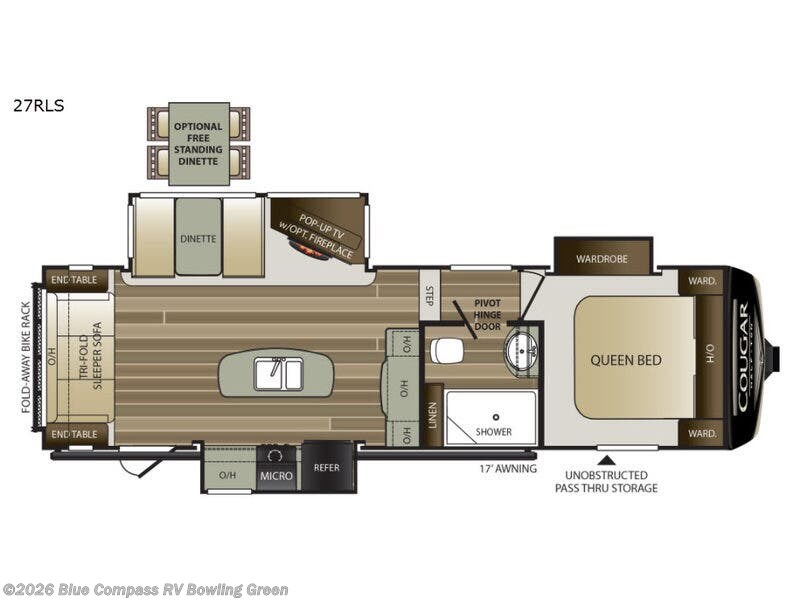 Used 2018 Keystone Cougar Half-Ton Series 27RLS available in Bowling Green, Kentucky