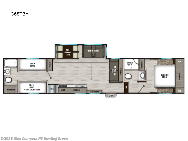 Used 2024 Coachmen Chaparral Lite 368TBH available in Bowling Green, Kentucky