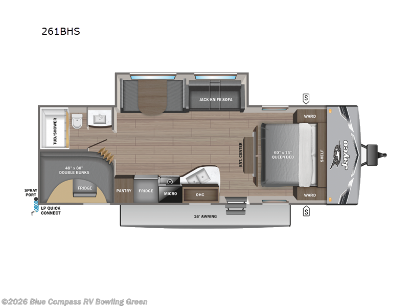 Used 2025 Jayco Jay Flight SLX 261BHS available in Bowling Green, Kentucky