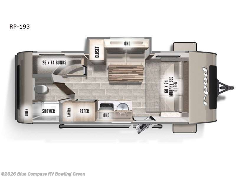 Used 2022 Forest River  R Pod RP-193 available in Bowling Green, Kentucky