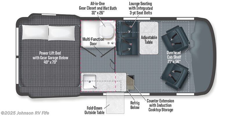 New 2025 Winnebago Revel 44E available in Fife, Washington