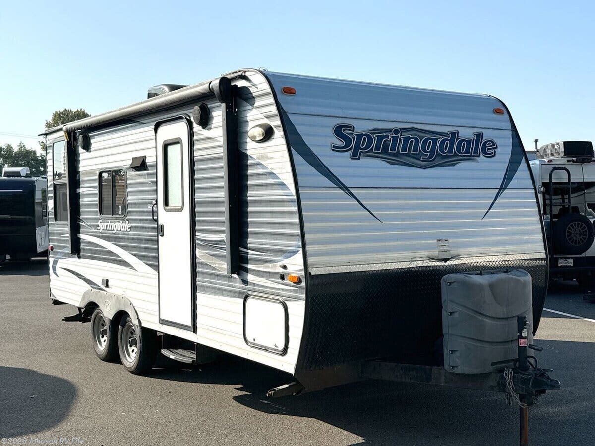 Used 2016 Keystone Springdale West 179QBWE available in Fife, Washington
