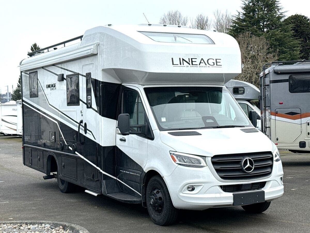 New 2026 Grand Design Lineage Series M FW 25 *Theater Seating *StarLink *Black Out Pkg available in Fife, Washington