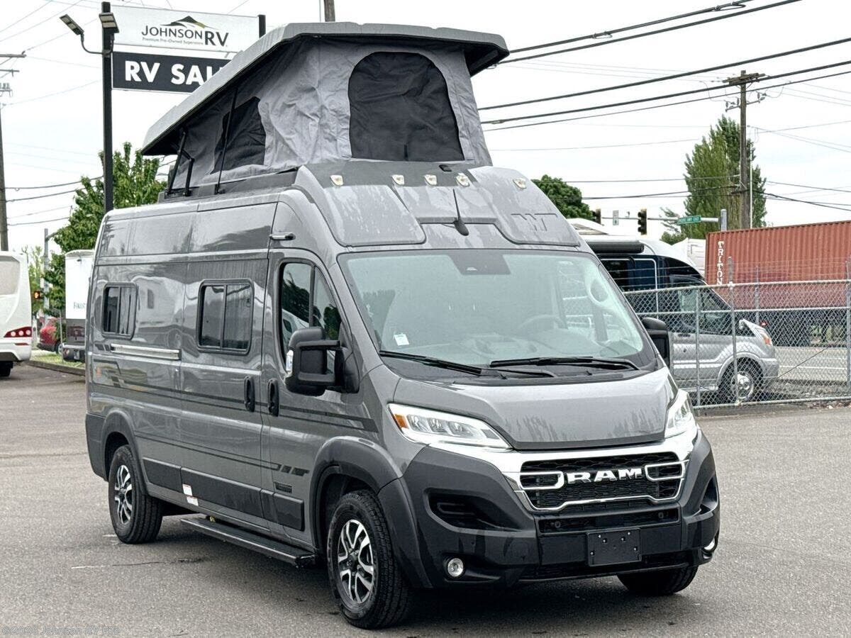 New 2027 Winnebago Solis 59P Pop Top *Generator *Sofa 7 Passenger available in Fife, Washington