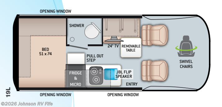 Used 2022 Thor Motor Coach Tranquility 19L available in Fife, Washington