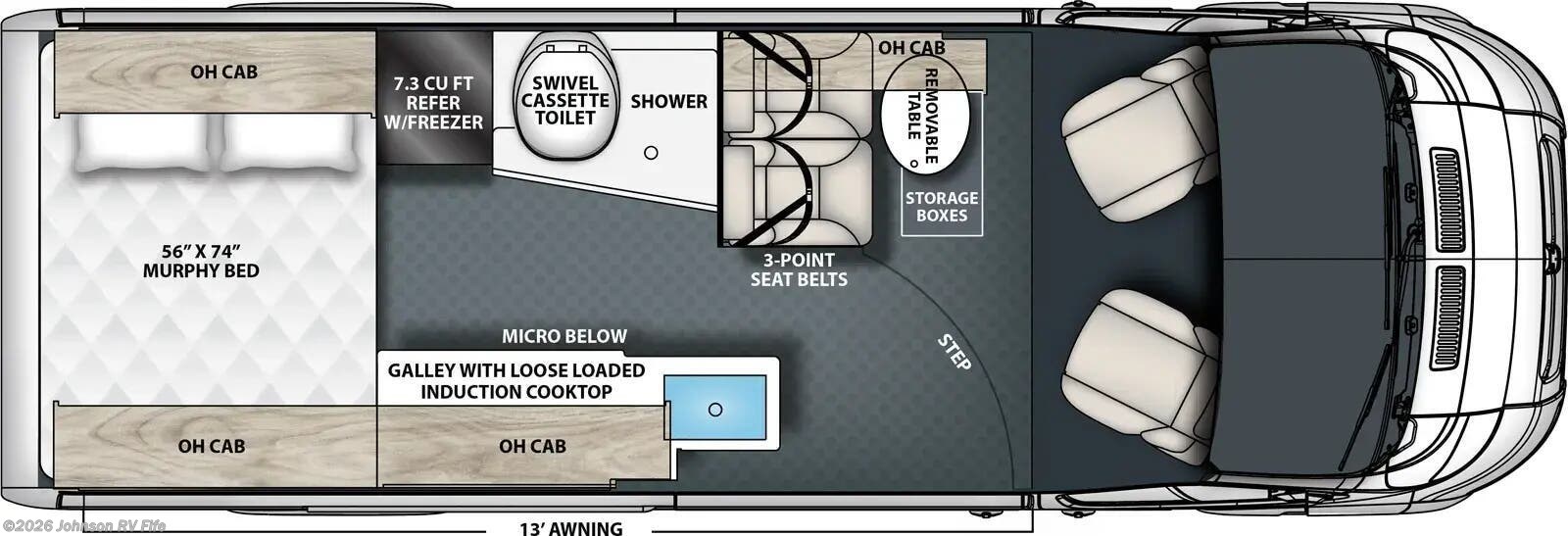 New 2027 Coachmen Pixel 2.0M LI POP TOP available in Fife, Washington