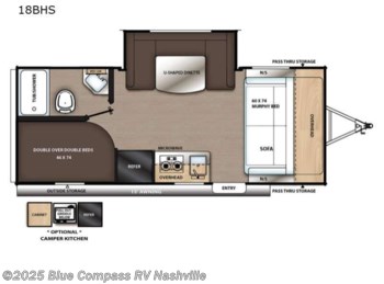 Used 2021 Forest River Aurora 18BHS available in Lebanon, Tennessee