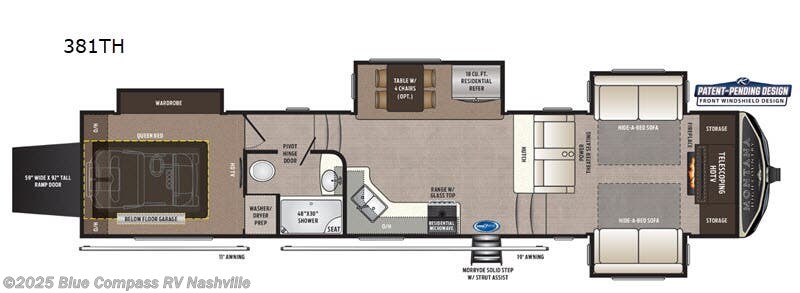 Used 2020 Keystone Montana High Country 381TH available in Lebanon, Tennessee