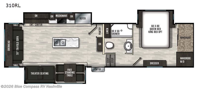 Used 2020 Coachmen Brookstone 310RL available in Lebanon, Tennessee