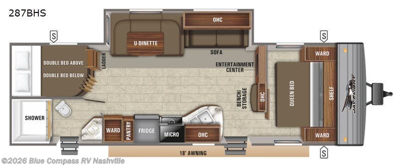 Used 2020 Jayco Jay Flight SLX 8 287BHS available in Lebanon, Tennessee