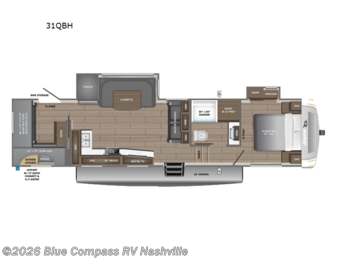 New 2027 Jayco Eagle 31QBH available in Lebanon, Tennessee