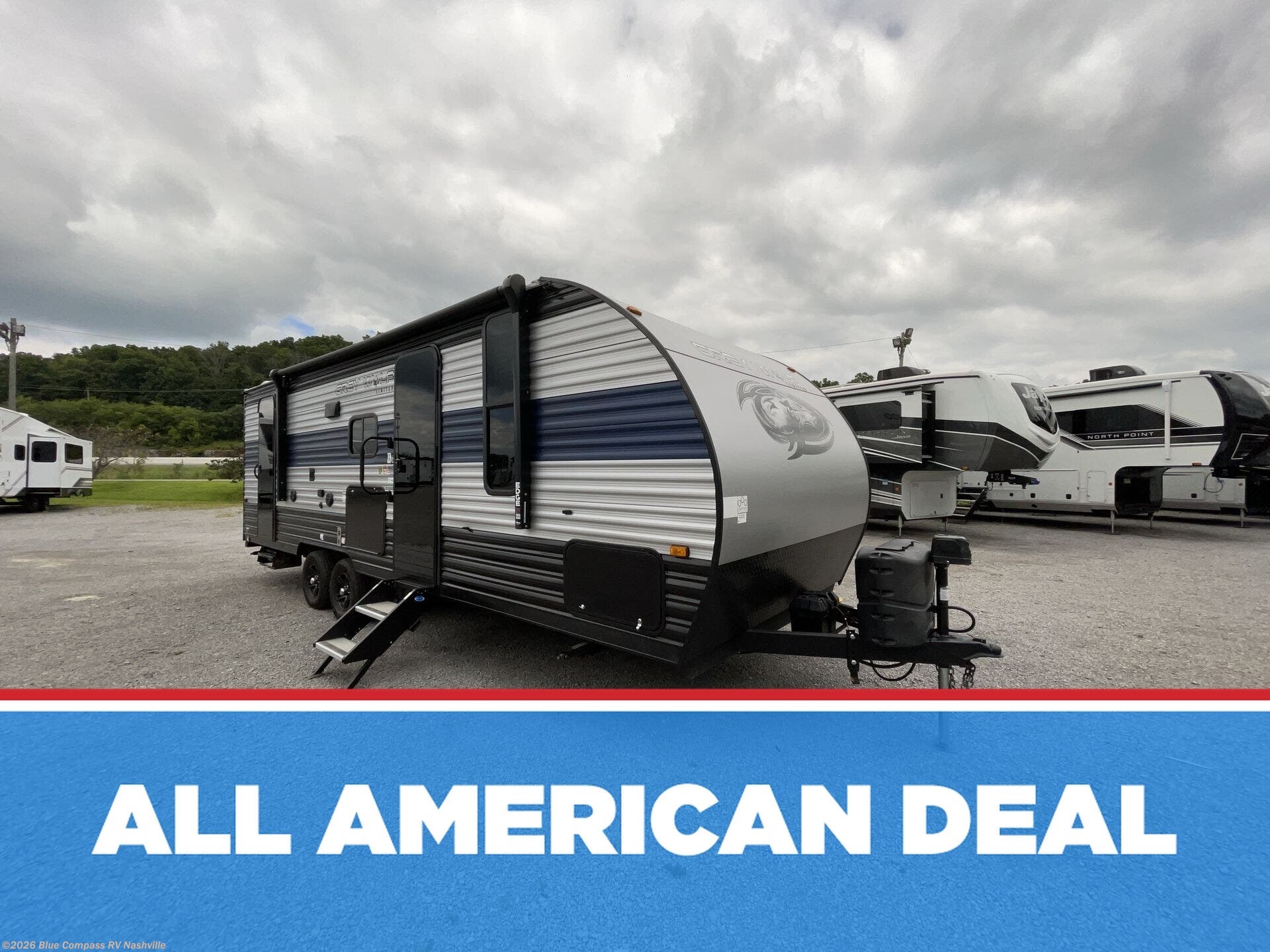Used 2022 Forest River Cherokee Grey Wolf 23DBH available in Lebanon, Tennessee