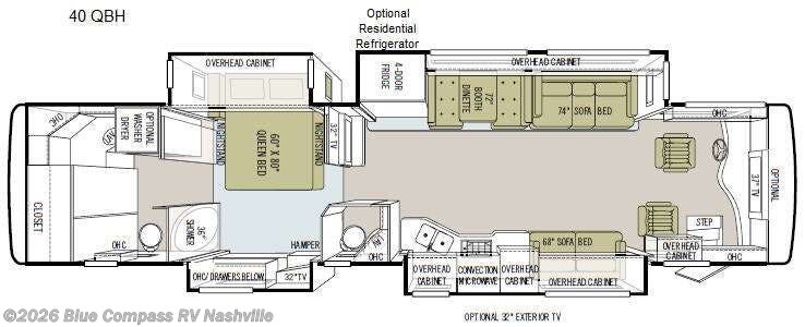 Used 2012 Tiffin Phaeton 40 QBH available in Lebanon, Tennessee