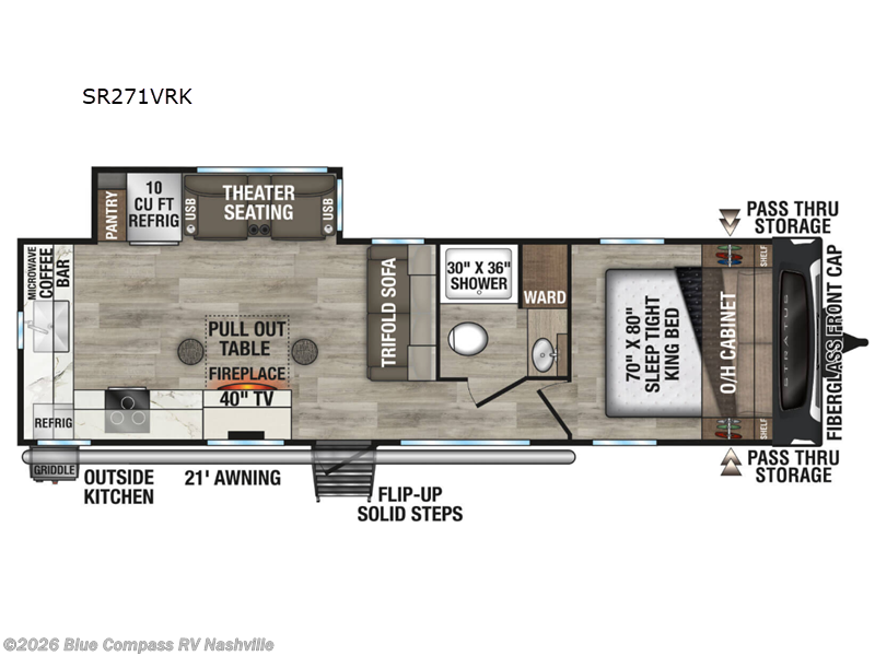 New 2027 Venture RV Stratus SR271VRK available in Lebanon, Tennessee