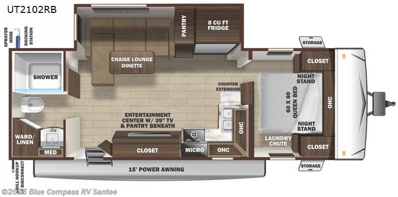 Used 2021 Highland Ridge Open Range Ultra Lite UT2102RB available in Santee, California