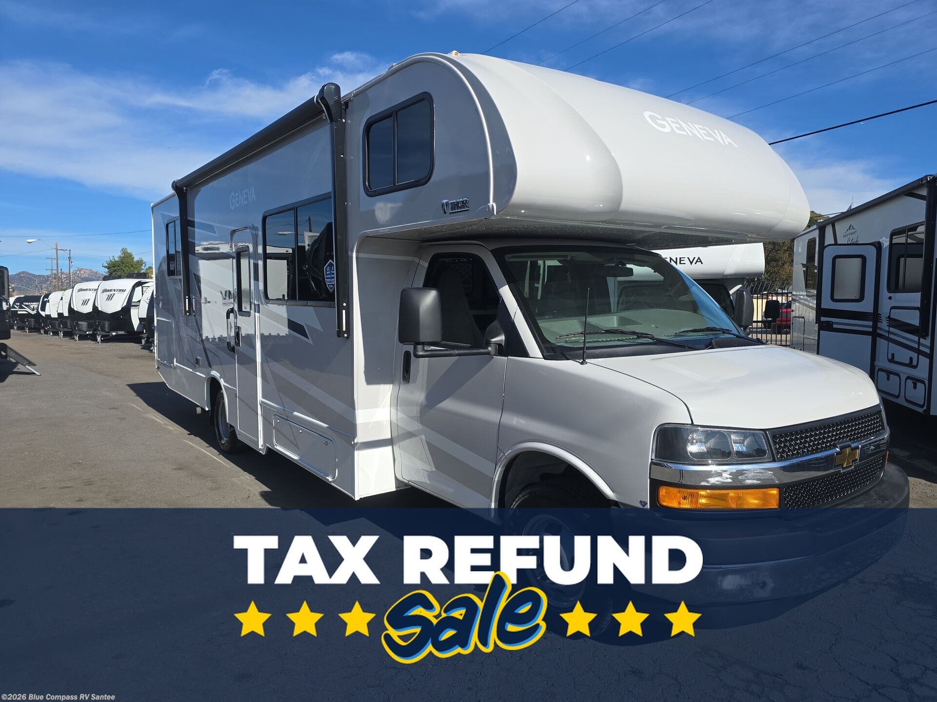 New 2026 Thor Motor Coach Geneva 28VZ Chevy available in Santee, California