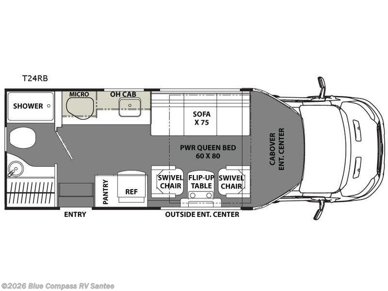 Used 2018  Coachmen Orion Traveler T24RB by Coachmen from Blue Compass RV Santee in Santee, CA